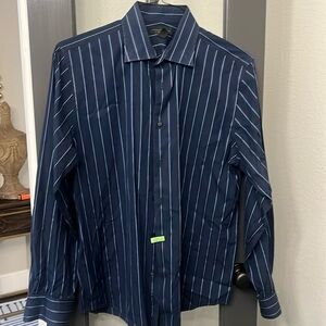 Men’s button down dress shirt - XL - navy